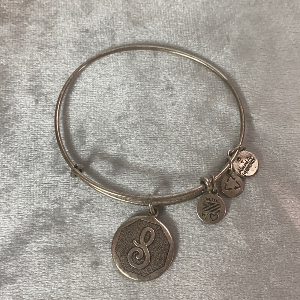 Alex& Ani”S” bangle bracelet